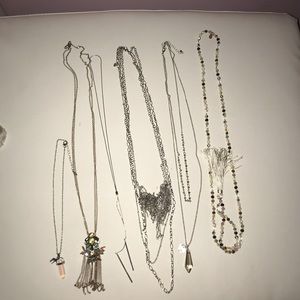 long necklace bundle of 6